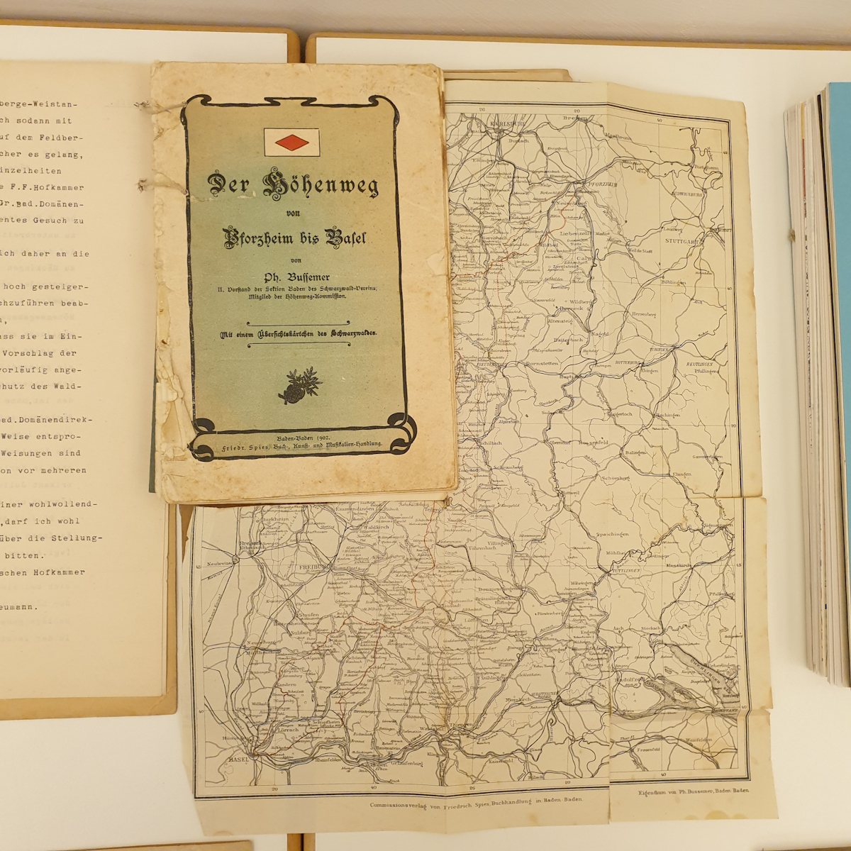 Der Westweg wurde 1900 als erster Höhenweg vom Schwarzwaldverein ausgeschildert und wird bis heute gepflegt und optimiert. Die rote Raute zeigt, wo es lang geht. 