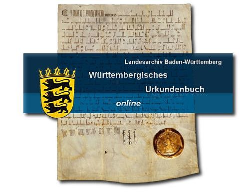 Württembergisches Urkundenbuch online
