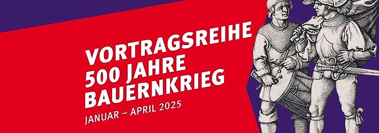 Key Visual zur Vortragsreihe 500 Jahre Bauernkrieg