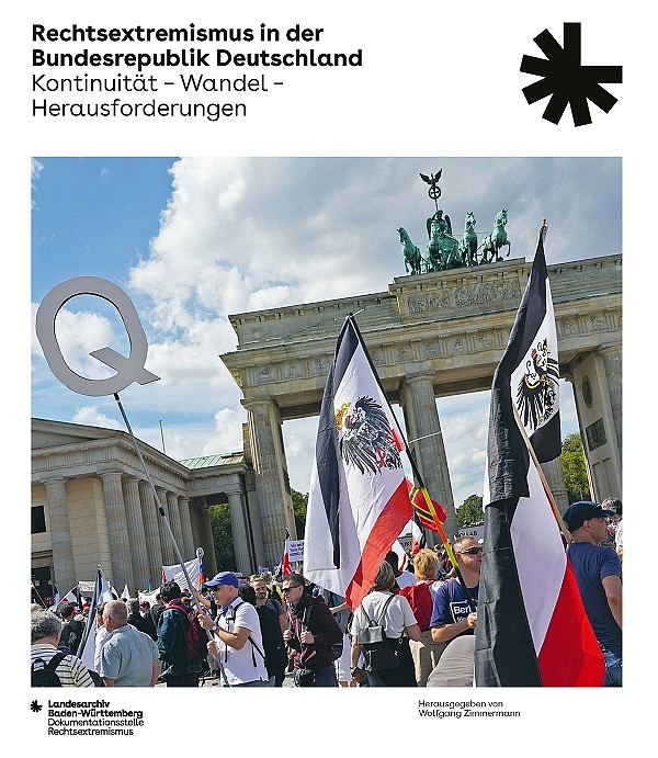 Cover des Tagungsbands Rechtsextremismus in der BRD